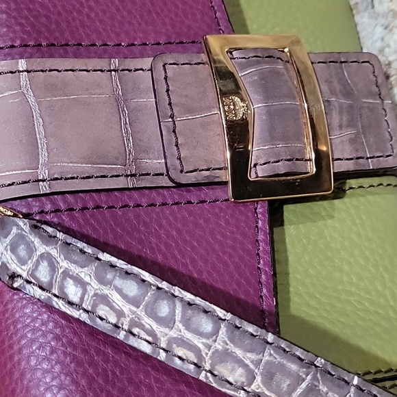 MCM EUC RARE LIMITED EDITION Colorblock Leather Crossbody Handbag - Picture 3 of 13